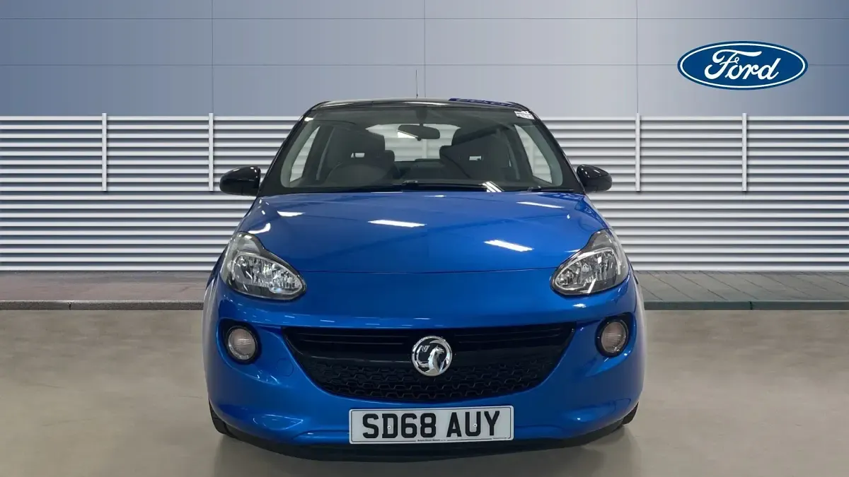 Used Vauxhall Adam 71 HP (52 kW) 2018 Blue Hatchback
