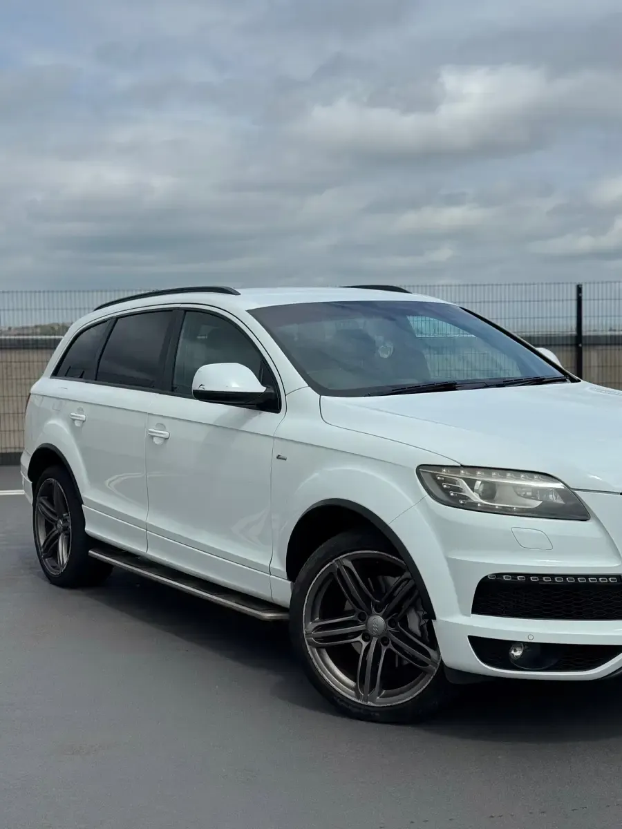 Begagnad Audi Q7 S-Line 2012 Vit SUV
