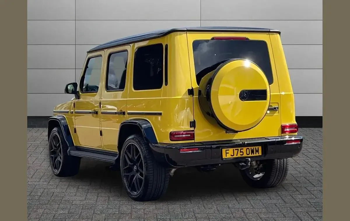Used Mercedes G63 AMG Edition 576 HP (423 kW) 2025 Yellow SUV