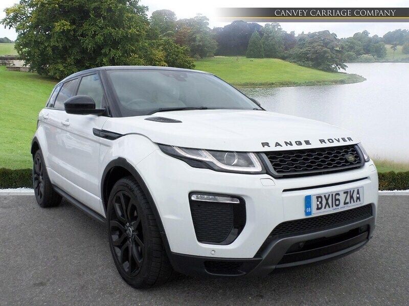 White Used 2016 Land Rover Range Rover evoque HSE Dynamic Estate | £9,500 (Good price) - Image 1/4