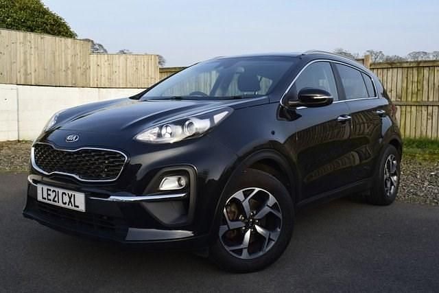 Used Kia Sportage 134 HP (98 kW) 2021 Black SUV