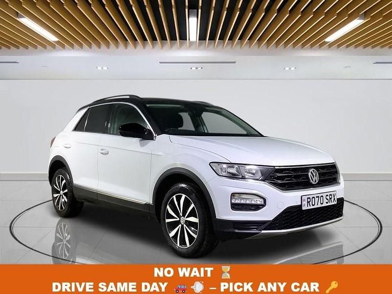 White Used 2020 VW T-Roc Design SUV | £12,349 (Fair price) - Image 1/4
