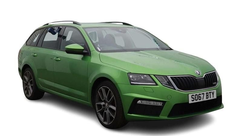 Green Used 2018 Skoda Octavia vRS Estate | £14,500 (Fair price) - Image 1/4