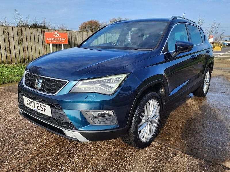 Used Seat Ateca 4Drive 150 HP (110 kW) 2017 Blue SUV
