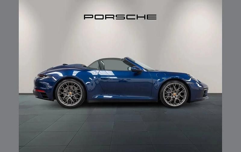 Used Porsche 911 379 HP (278 kW) 2020 Blue Cabriolet
