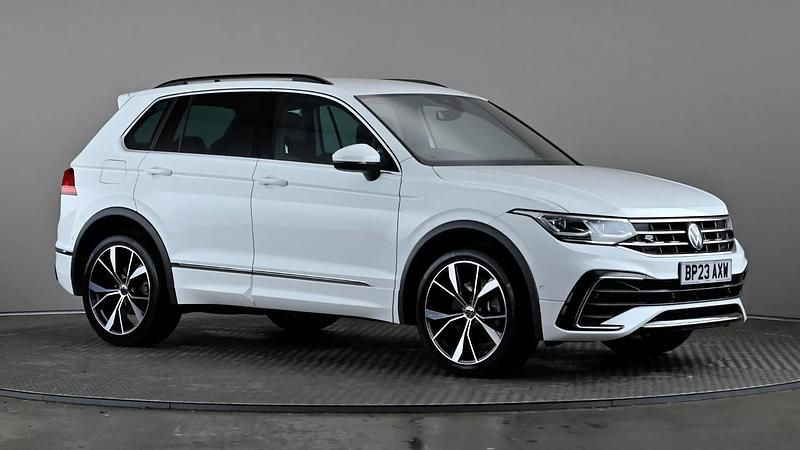 Used VW Tiguan R-line 245 HP (180 kW) 2023 White SUV