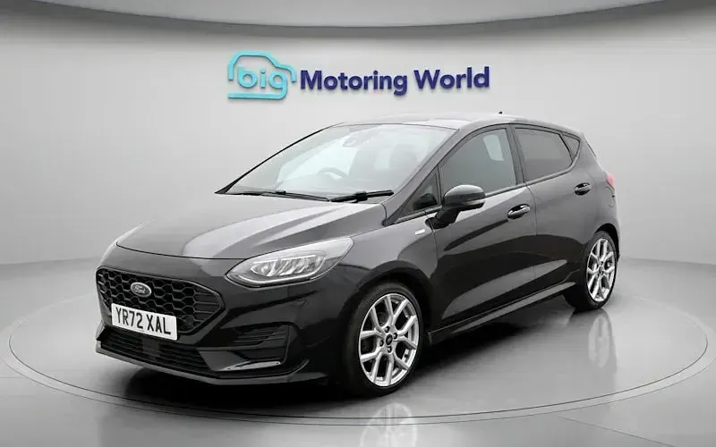 Second-hand Ford Fiesta ST-Line 125 CP (91 kW) 2022 Negru Hatchback