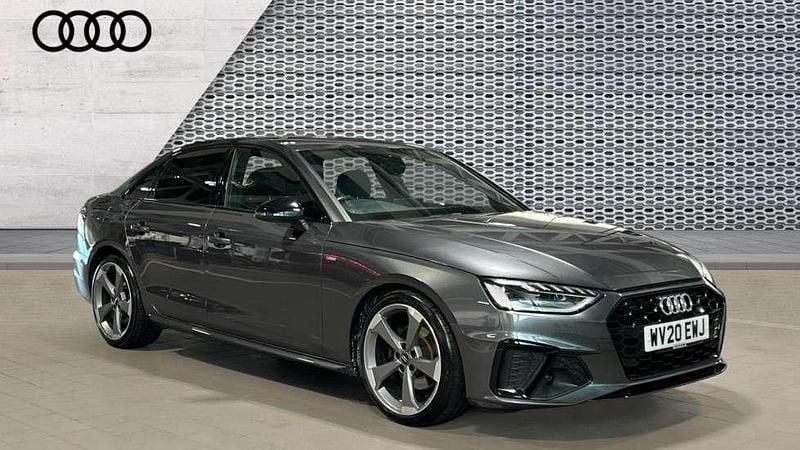 Grey Used 2020 Audi A4 Black Edition Sedan | £20,542 (Fair price) - Image 1/4