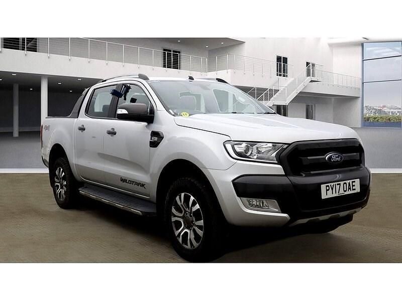 Silver Used 2017 Ford Ranger Wildtrack Pickup | £13,995 (Super price) - Image 1/4