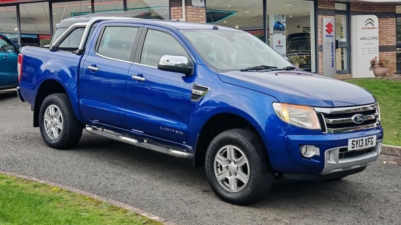 Used Ford Ranger Limited 200 HP (147 kW) 2013 Blue Pickup