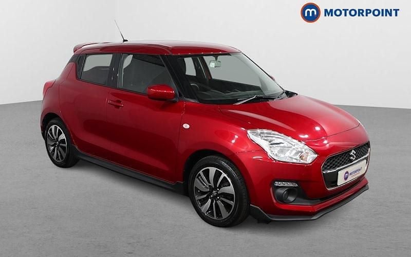 Red Used 2019 Suzuki Swift Hatchback | £9,899 (Fair price) - Image 1/4