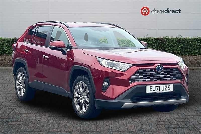 Red Used 2022 Toyota RAV4 Hybrid SUV | £26,950 (Fair price) - Image 1/4
