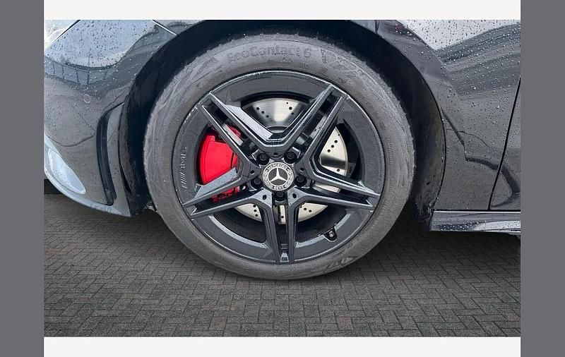 Used Mercedes CLA250 AMG line 224 HP (164 kW) 2021 Cosmos black Sedan