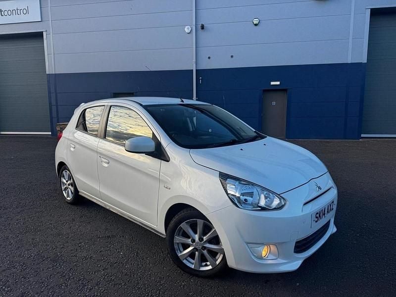 White Used 2014 Mitsubishi Mirage Hatchback | £3,395 (Good price) - Image 1/4