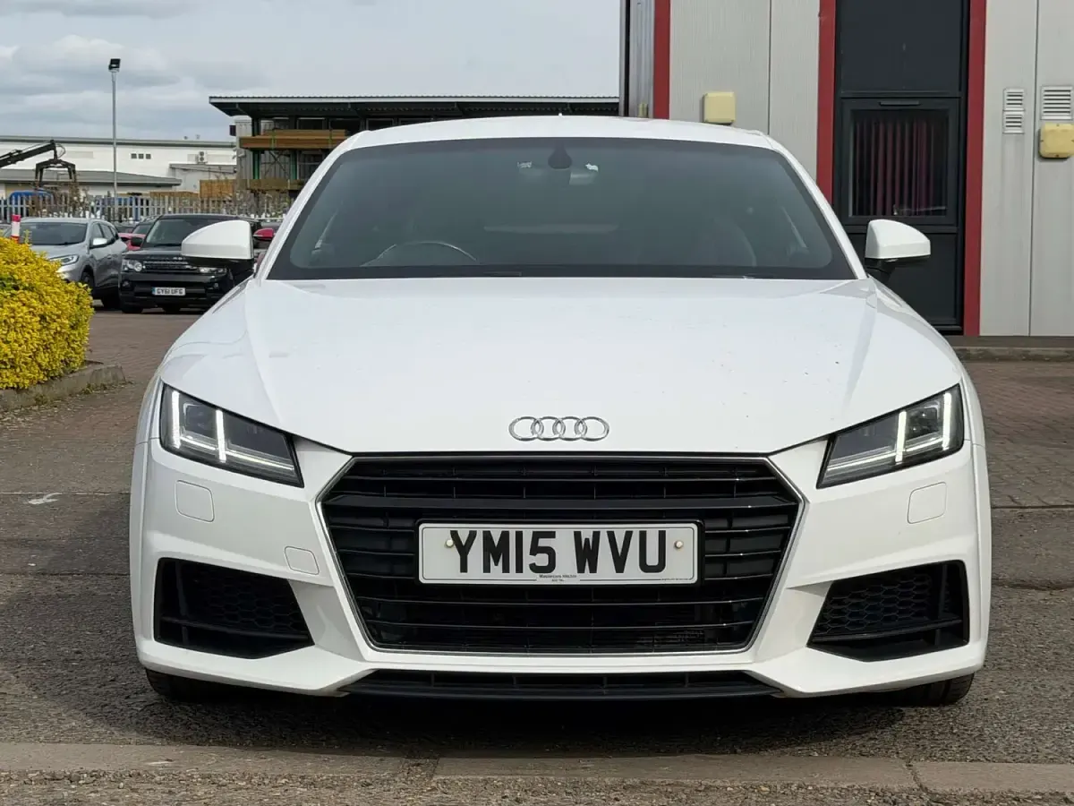 Used Audi TT S-Line 184 HP (135 kW) 2015 White Coupe