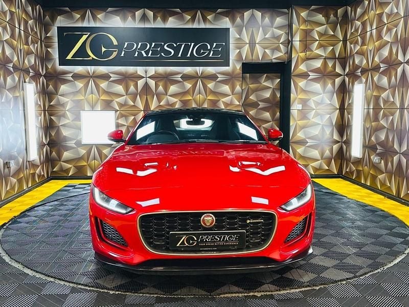 Used Jaguar F-Type R-Dynamic 300 HP (220 kW) 2021 Red Coupe
