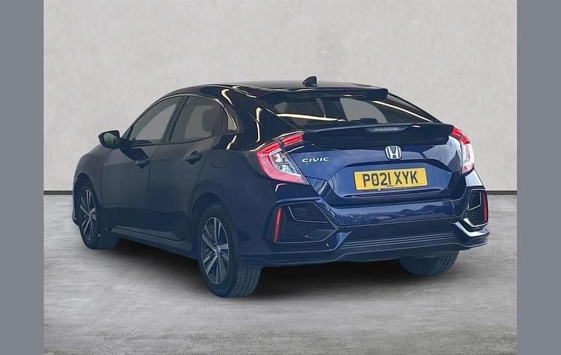 Used Honda Civic SE 126 HP (92 kW) 2021 Blue Hatchback