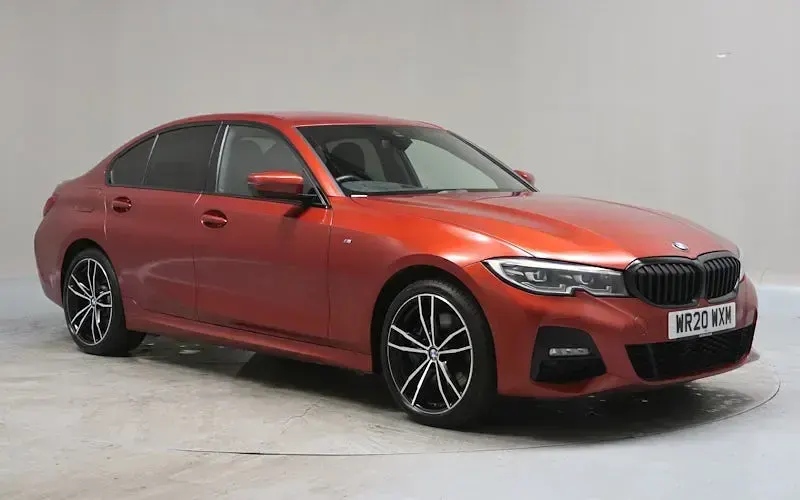 Used BMW 330e M Sport 292 HP (214 kW) 2020 Orange Sedan