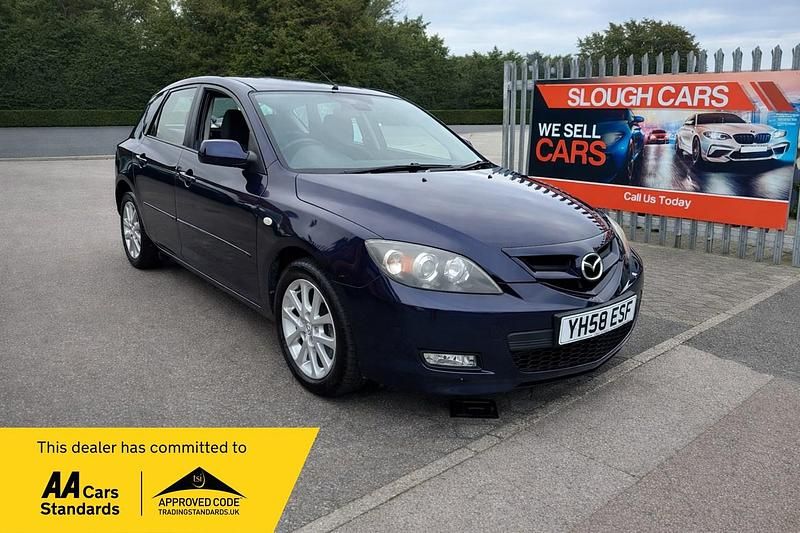 Used Mazda 3 Takara 105 HP (77 kW) 2008 Blue Hatchback