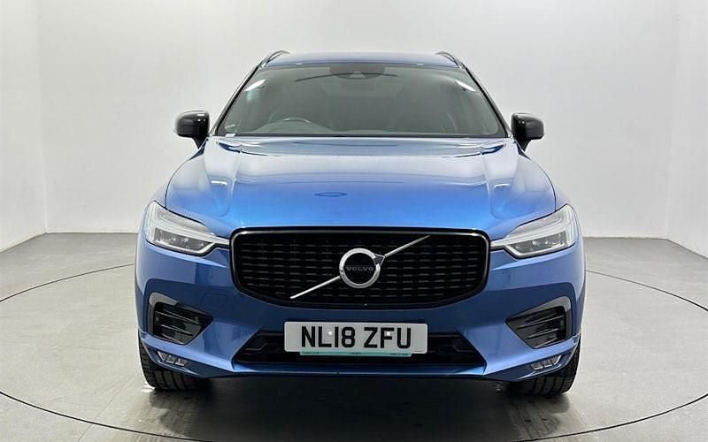 Usado Volvo XC60 R-Design 250 HP (183 kW) 2018 Azul SUV