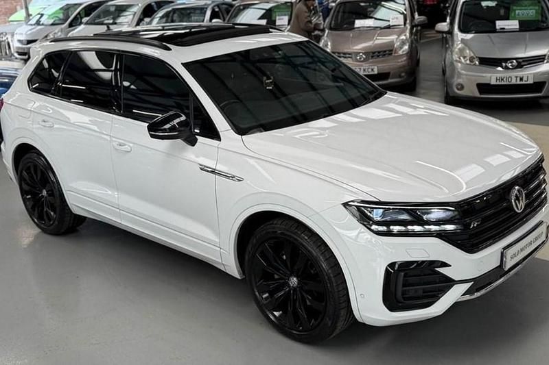 Used VW Touareg Black Edition 286 HP (210 kW) 2020 White SUV