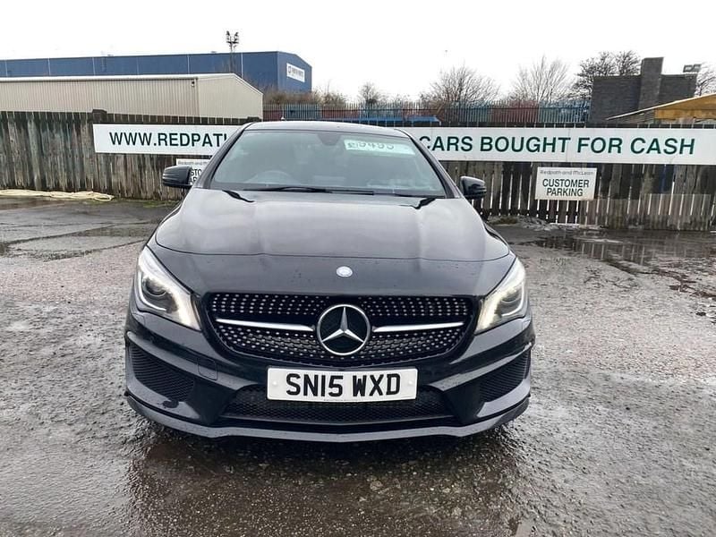 Used Mercedes CLA180 AMG 122 HP (89 kW) 2015 Black Sedan