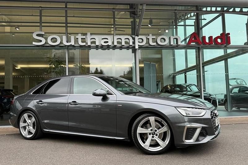 Grey Used 2021 Audi A4 S-Line Sedan | £23,249 (Fair price) - Image 1/1