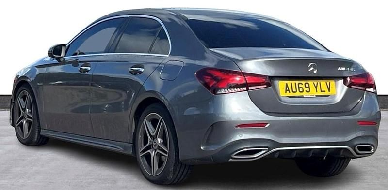 Used Mercedes A180 AMG Line Premium Plus 116 HP (85 kW) 2019 Grey Sedan