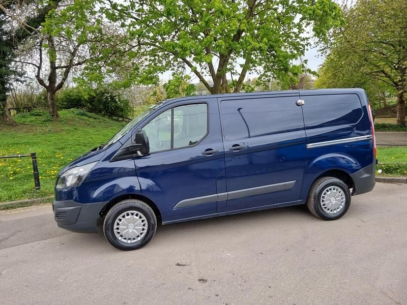 Used Ford Transit Custom 100 HP (73 kW) 2014 Blue Van