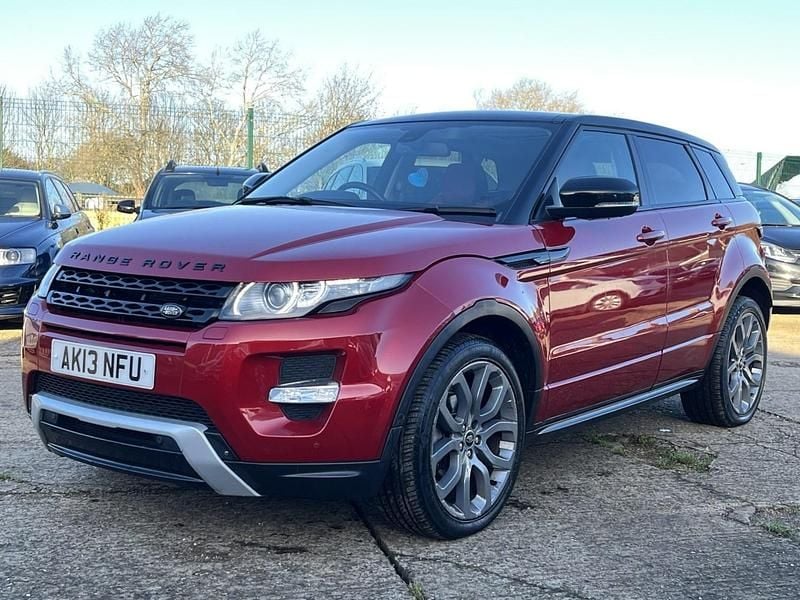 Used Land Rover Range Rover evoque Dynamic 2013 Red Estate