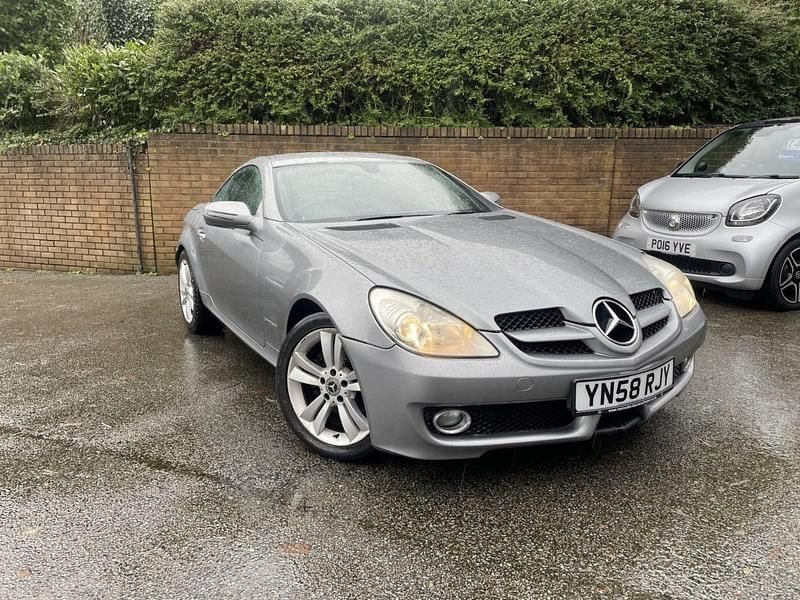 Used Mercedes SLK200 2008 Silver Cabriolet