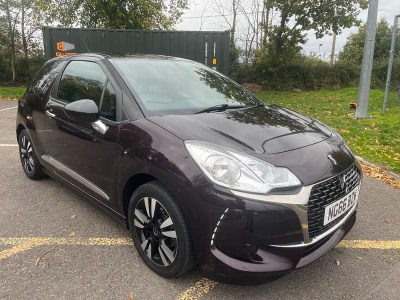 Purple Used 2017 DS Automobiles DS3 Chic Hatchback | £4,695 (Fair price) - Image 1/4