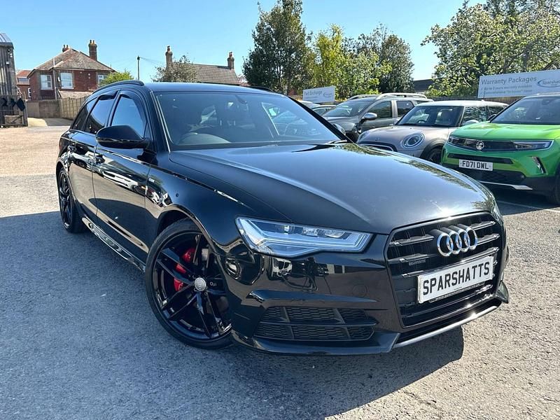 Used Audi A6 Black Edition 272 HP (200 kW) 2017 Black Estate