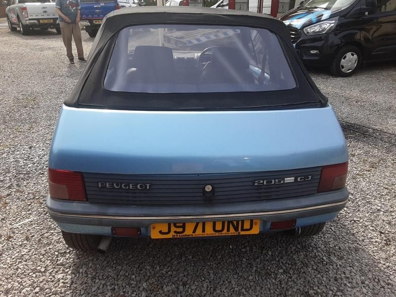 Used Peugeot 205 1992 Blue Cabriolet