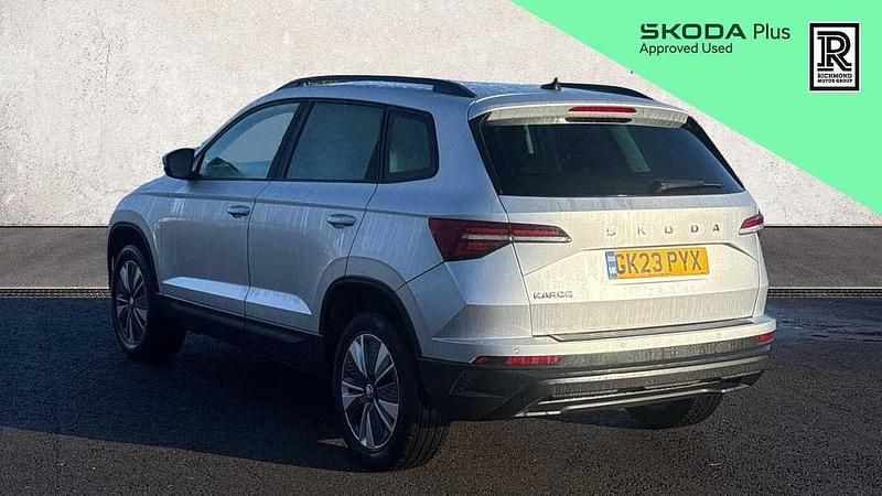 Used Skoda Karoq SE Drive 150 HP (110 kW) 2023 Silver SUV