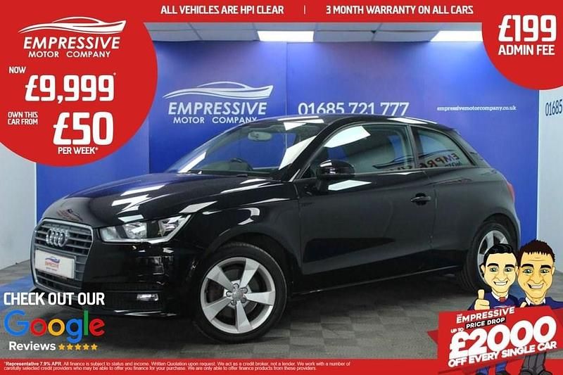 Black Used 2016 Audi A1 Sport Hatchback | £9,999 (Fair price) - Image 1/4