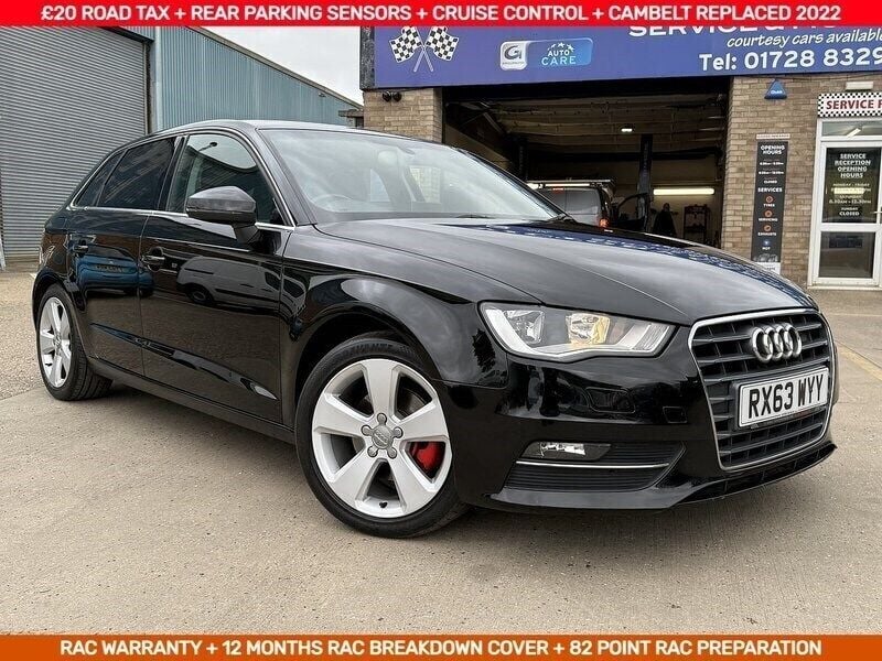 Black Used 2013 Audi A3 Sport Hatchback | £5,695 (Fair price) - Image 1/4