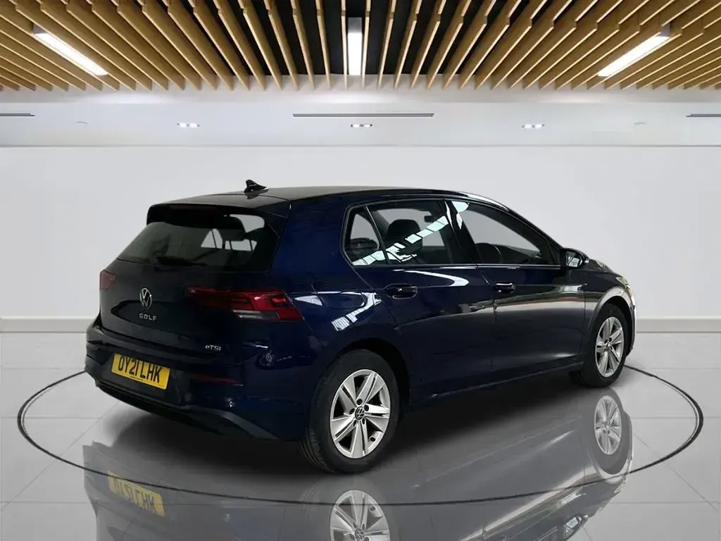 Used VW Golf VII S 150 HP (110 kW) 2021 Blue Hatchback