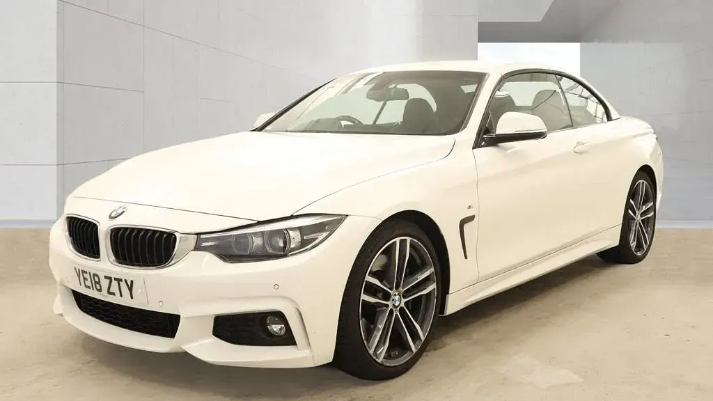 Used BMW 430 Cabriolet M Sport 2018 White Cabriolet