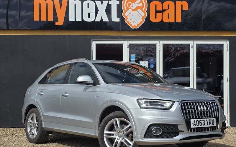 Silver Used 2014 Audi Q3 S-Line SUV | £8,495 (Fair price) - Image 1/4