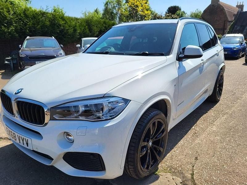 Used BMW X5 M Sport 258 HP (189 kW) 2018 White SUV