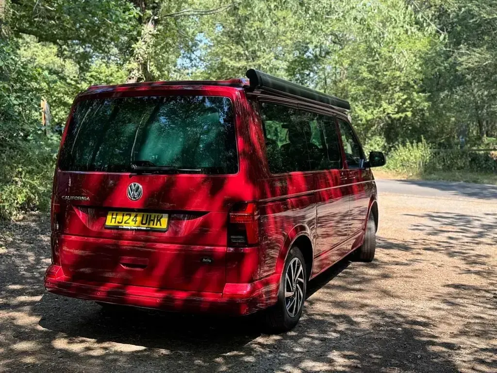 Used VW California California 2024 Red Van