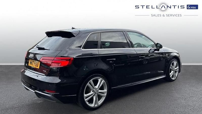 Used Audi A3 Sportback S-Line 148 HP (108 kW) 2017 Blue Hatchback