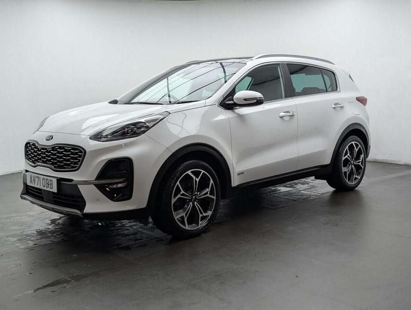 Used Kia Sportage GT-Line S 136 HP (100 kW) 2021 White SUV