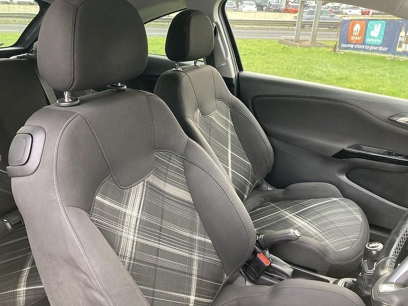 Used Vauxhall Corsa Edition 75 HP (55 kW) 2016 Black Hatchback