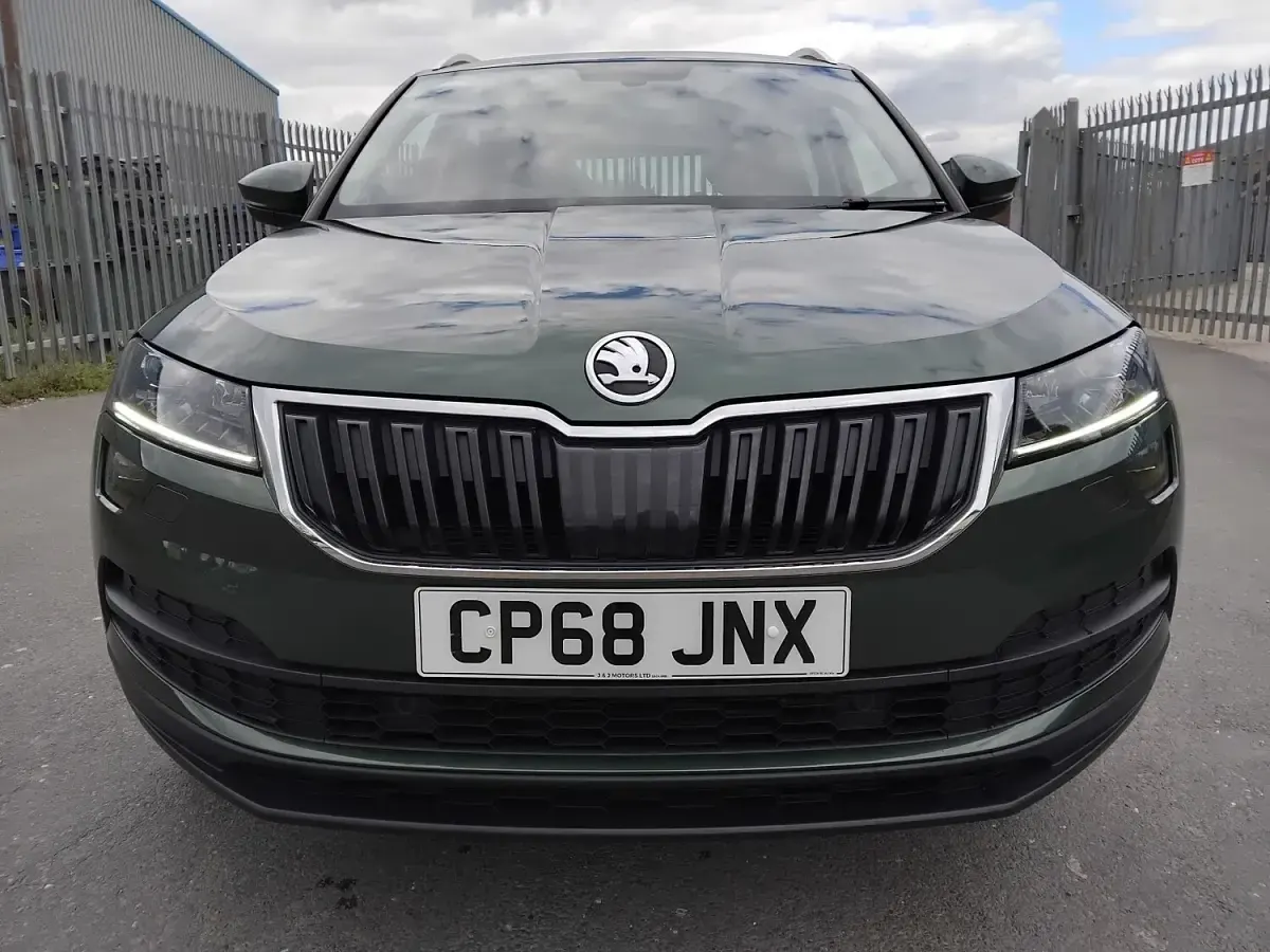 Used Skoda Karoq SE L 150 HP (110 kW) 2018 Green SUV