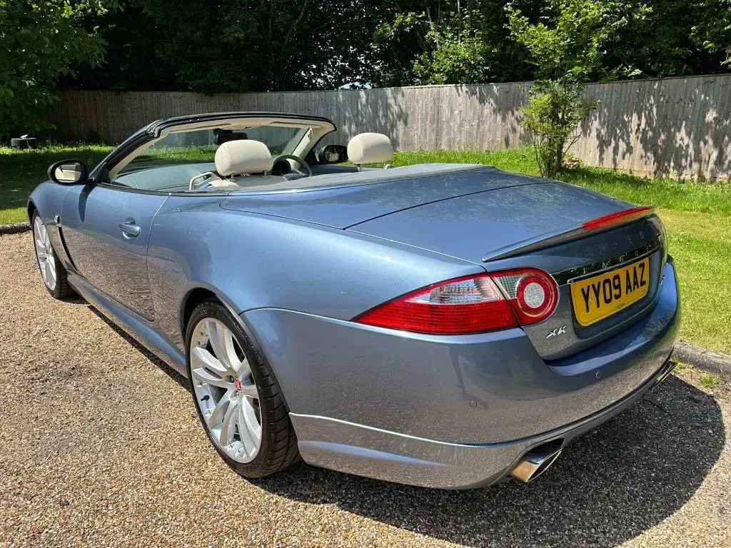 Used Jaguar XK 2009 Blue Cabriolet
