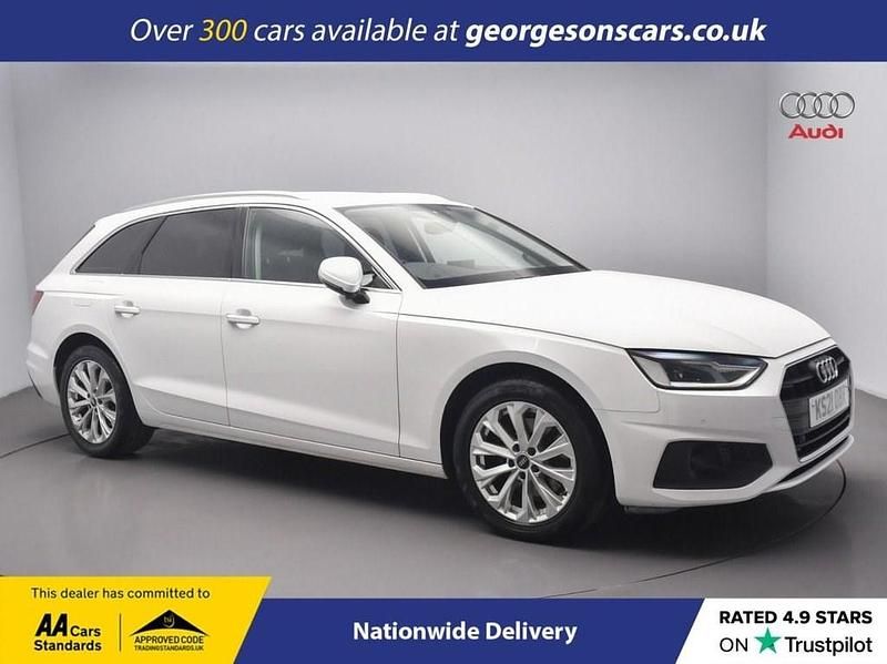 White Used 2021 Audi A4 Comfort Estate | £14,750 (Super price) - Image 1/4