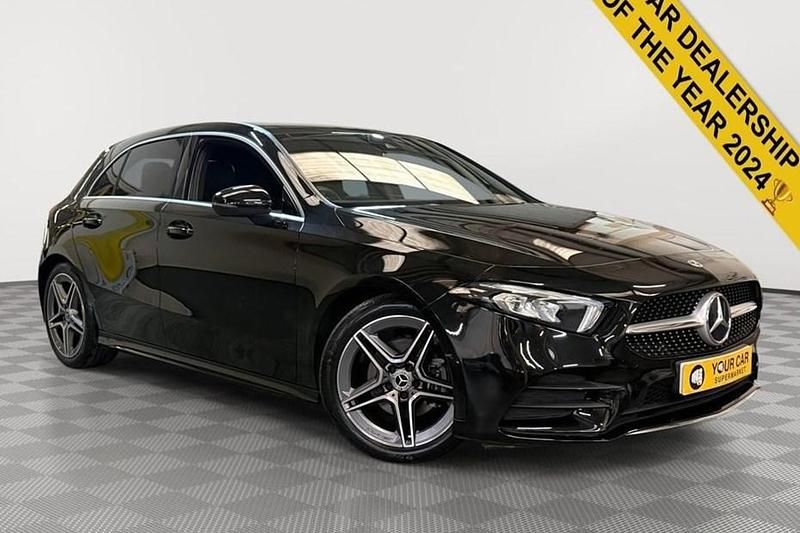 Black Used 2021 Mercedes A200 AMG line Hatchback | £18,698 (Fair price) - Image 1/1