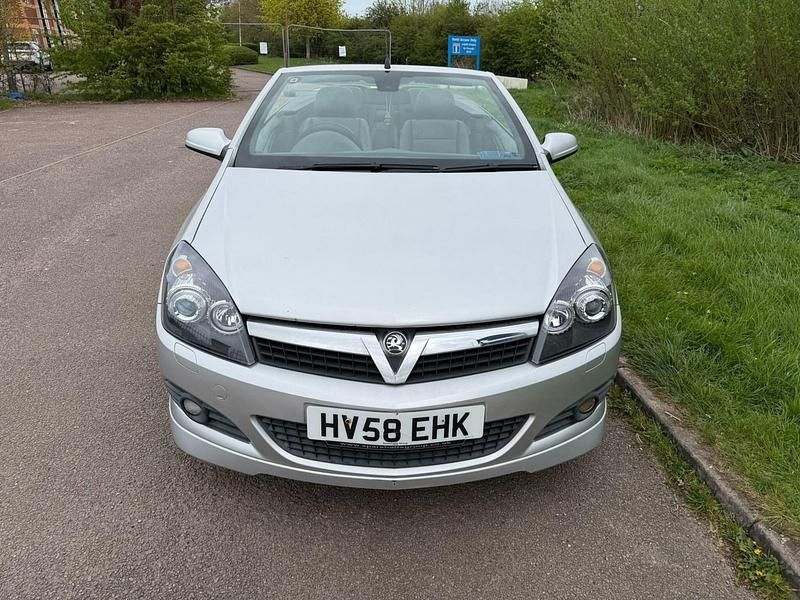 Used Vauxhall Astra Cabriolet Design Edition 2008 Silver Cabriolet